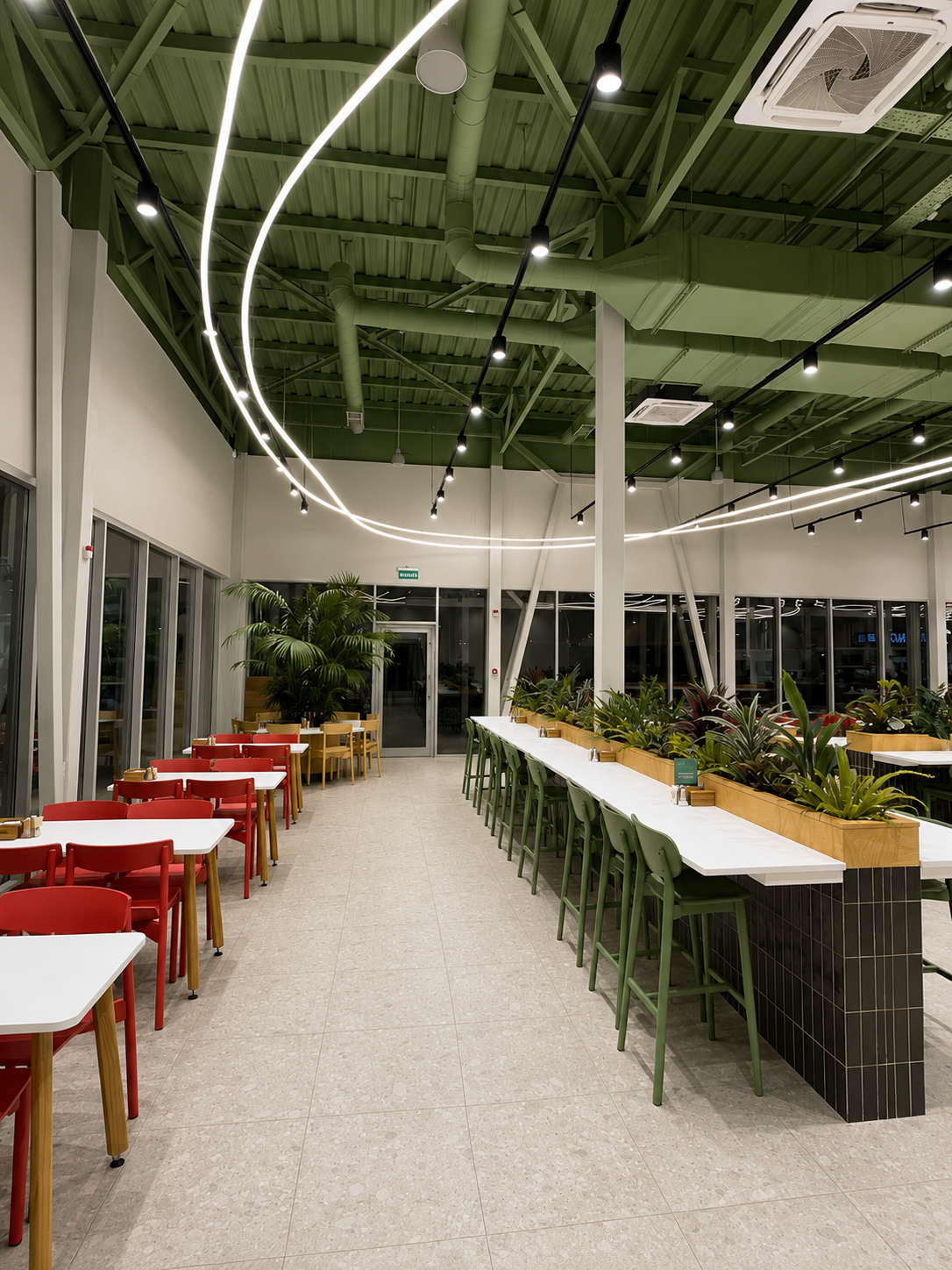 Барный остров WOODS GARDEN